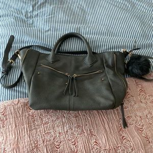 Grey purse